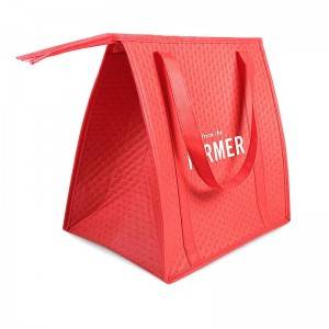 Non Woven Thermal Insulated Lunch Cooler Shopping Bag