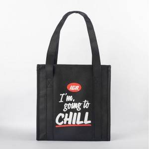 Wholesale Dealers of Shopping Handle Bag - Non-woven cooler bags with custom printed logo – Fei Fei