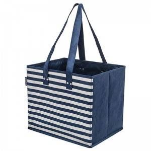 Planet E Reusable Foldable Grocery Bags with Reinforced Bottoms