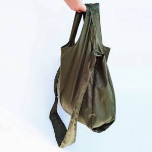 Polybye Super light Reusable Nylon Foldable Crossbody Tote Shopping Bag