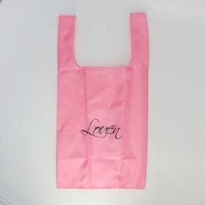 Polyester folding bag