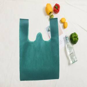 Ultrasonic biodegradable non-woven shopping Bags Reusable Eco-friendly Custom printing
