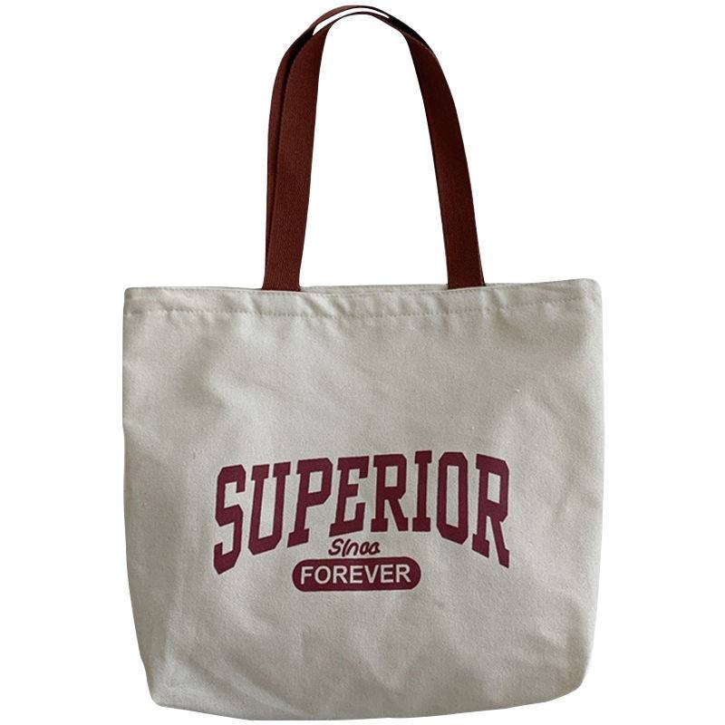 Wholesale eco friendly clear canvas totebag blank organic cotton tote bags with custom printed logo (2)