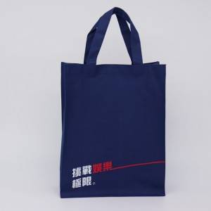 Wholesale Bag Woven Bag - 100% 600 Denier polyester customized logo silk printed shopping bag – Fei Fei