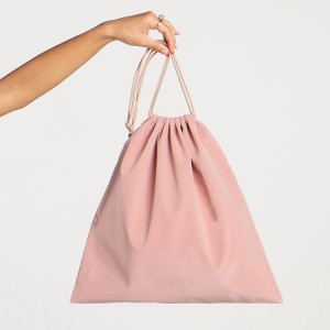 Blank Cotton canvas drawstring bag backpack