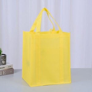 Sewing PP Non Woven Shopping Bag Foldable Non-Woven Tote Bag