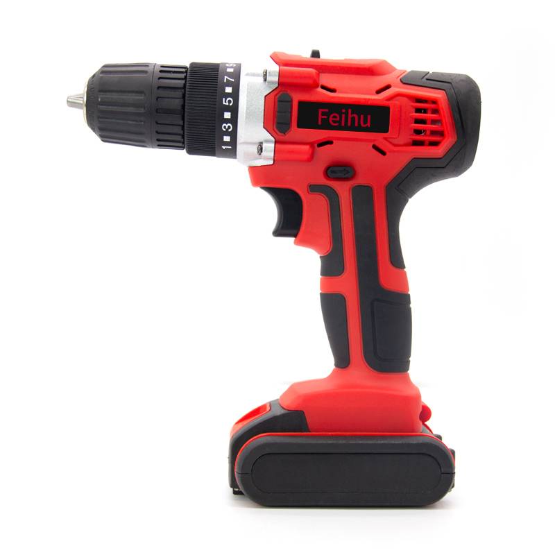 Feihu Tech Lithium battery electric rechargeable cordless screwdriver hand drilling set power drills for home use