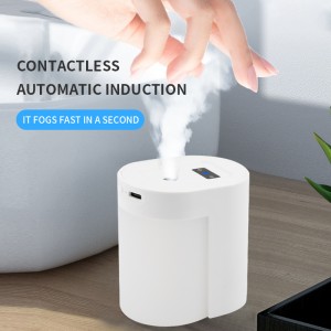 2020 sanitizer dispenser mini portable Touchless alcohol spray automatic induction intelligent hand sterilizers