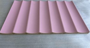 MDF wall panel with PVC