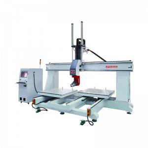 Cheap PriceList For CNC Laser Pipe Cutter - 5 Axis 3d Double Station Mould Processing Cnc Router – FELTON
