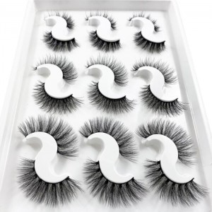 professional factory for Eyelash Organizer Box - 9 Pairs Mixed Faxu Mink Fake Eyelashes	  – FELVIK
