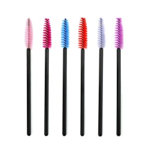 Hot-selling Eyelash Glue For Beginners - Multicolor Disposable Eyelash Brushes Mascara Brushes Wands Applicator GJ-CLXD-SZ001  – FELVIK