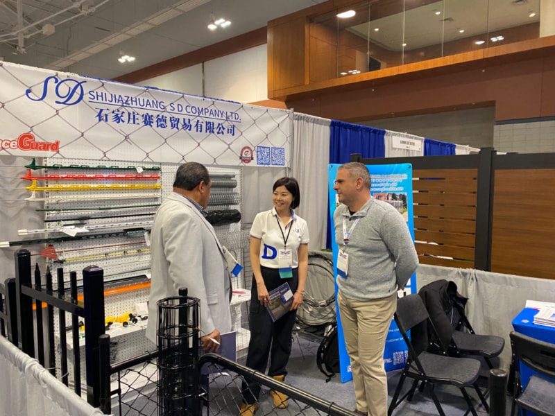 On January 24-26, 2024,  SD Company participated in the US exhibition – FENCE TECH