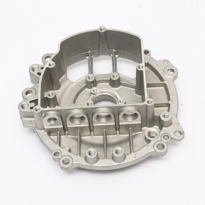 Cuberta de extremo do motor de carcasa de motor automotriz de aleación de aluminio personalizada para vehículos eléctricos fábrica de fundición a presión chinesa