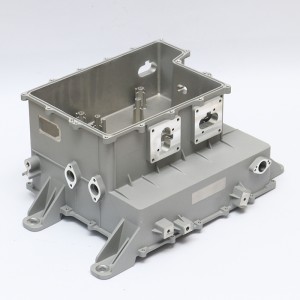 Custom Aluminium Alloy Die Casting Motor Controller Housing Motor End Cover for Electric Vehicle