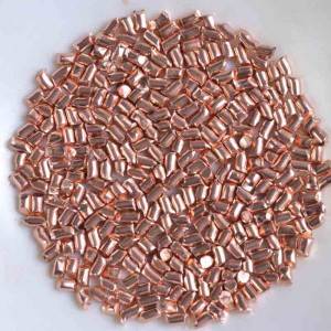 Wholesale Dealers of Stainless Steel Sphere - Red Copper shot/copper cut wire shot – Feng Erda