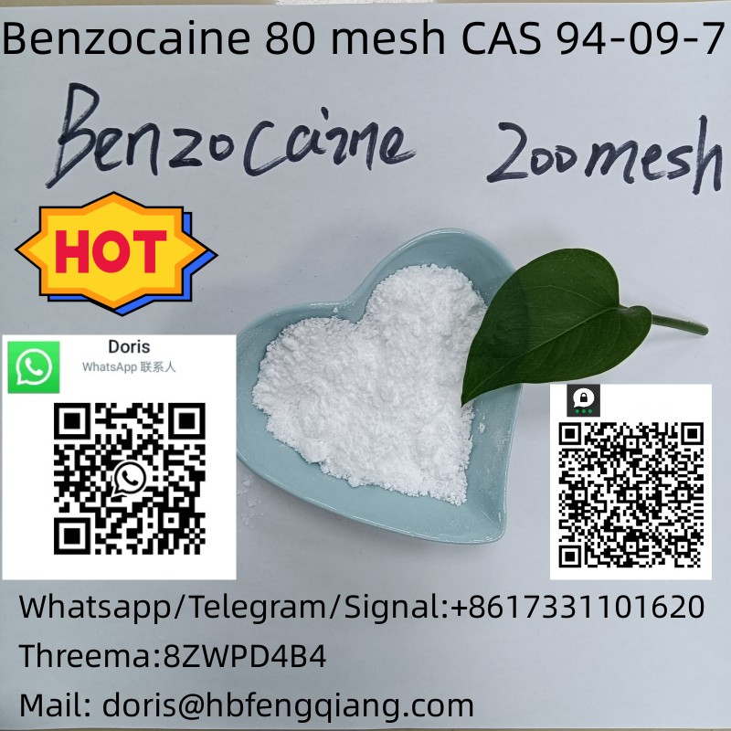CAS 94-09-7 Benzocaine Powder for Painkiller