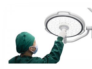 Mobile single/double dome medical shadowless lamp /hospital surgical operation light price