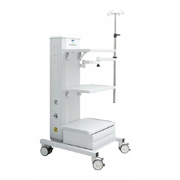 Professional China Ceiling Pendant Bridge - Mobile Column Trolley Surgical Pendant with Gas Terminals – Fepdon