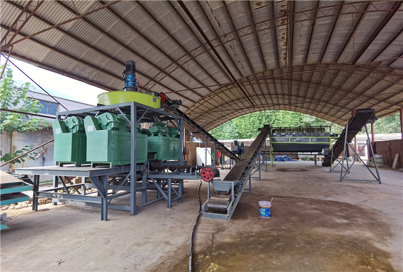 The specific operation process of organic fertilizer production line