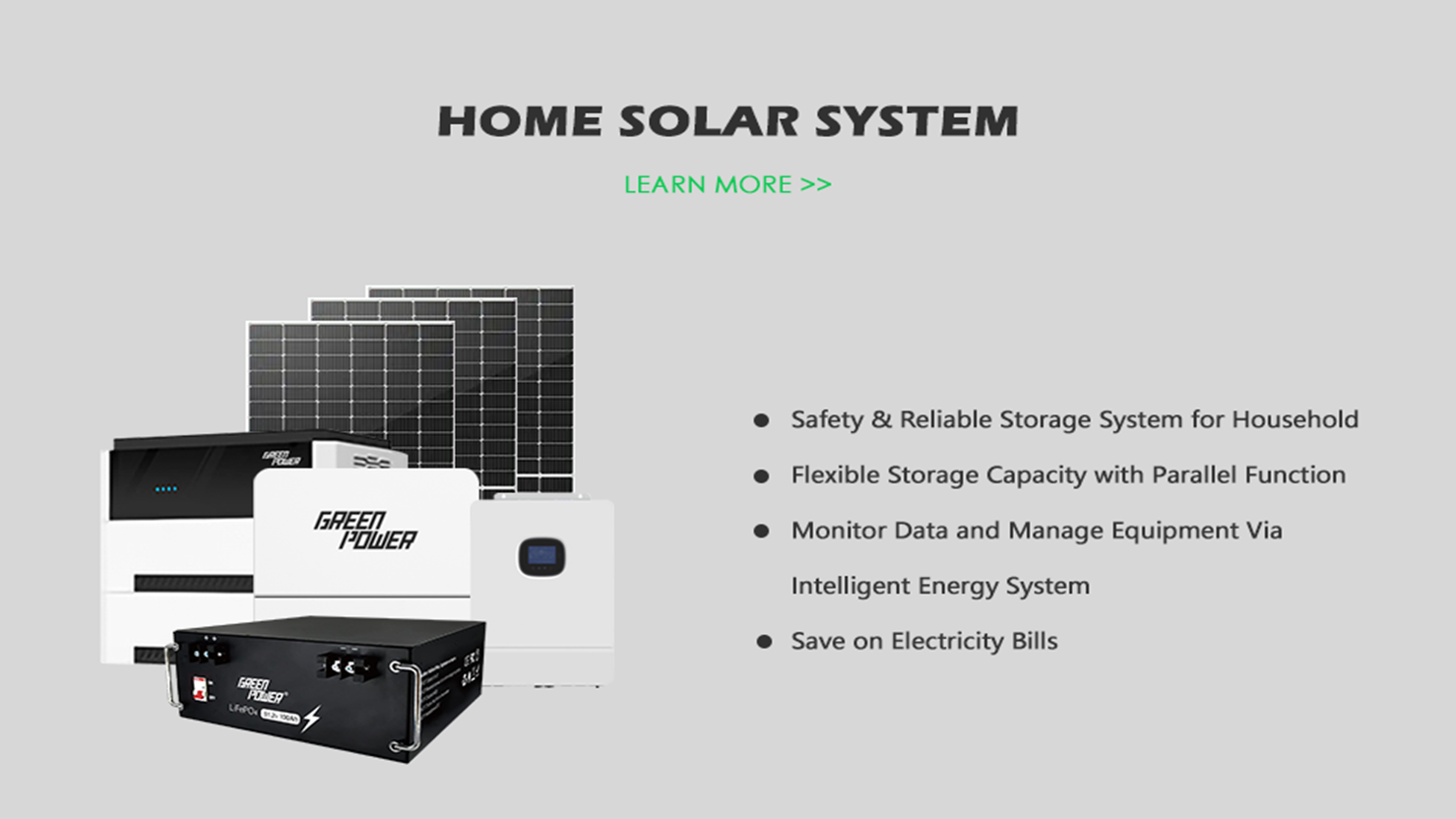 Home Photovoltaic Power System with Backup2
