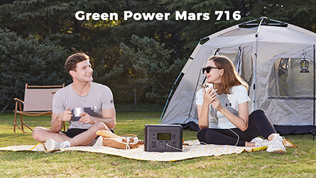 The Green Power Mars716 Power Station Is Small Size But Powerful.