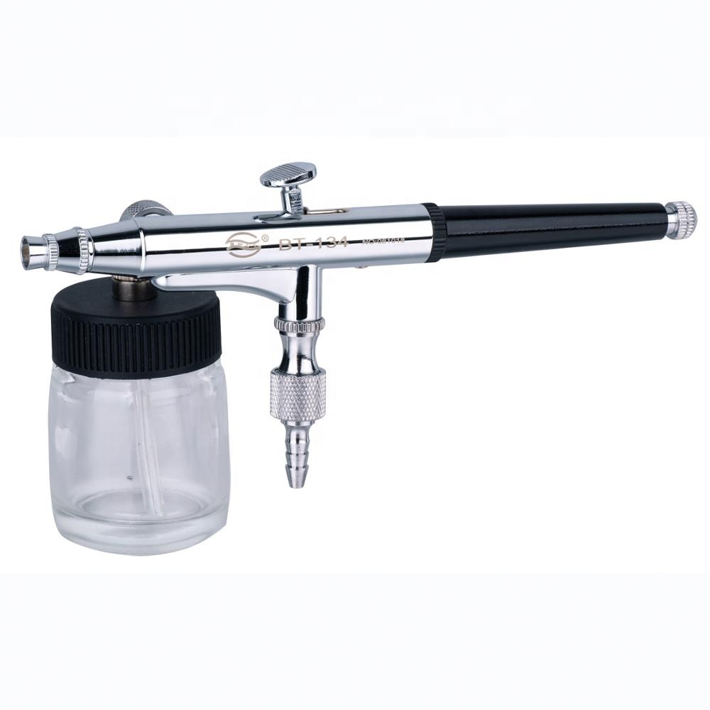 China Factory for Air Brush Gun Airbrush - 2Option For Cup BT-134 Double Action With Glass Bottle Used For Body Painting /Nail Painting /Airbrush Cake Decorating – BOLT