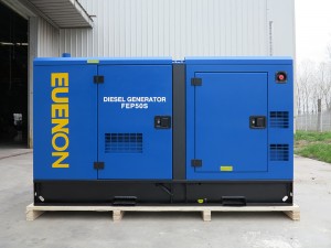 Soundproof Perkins engine generator set