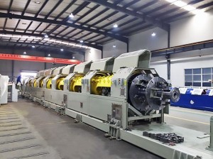 Short Lead Time for Bearing Support High Carbon Steel Wire Rope Tubular Stranding Machine