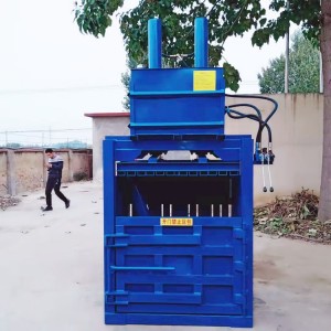 Hydraulic Vertical Baling Machine for Used Clothes