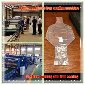 Automatic PE bottle shape liner sealing machine