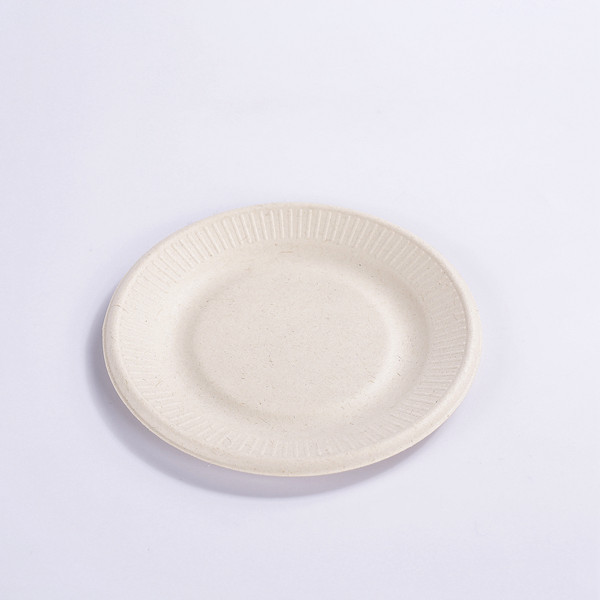 Factory making Eco-Friendly Sugarcane Bagasse - ZZ Eco Products 6 Inch Round Sugarcane Bagasse Plates, Disposable and Eco-Friendly, Pack of 1000 – ZHONGSHENG