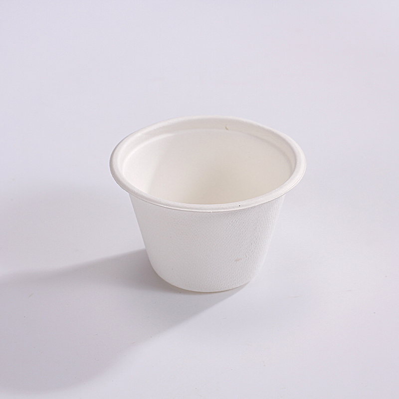 Fast delivery Sugarcane Bagasse Products - Portion Cups 2 oz Disposable Jello Shot Cups PET Paper Lid Compostable Ice cream Cups Souffle Containers Condiment Sauce Cups Party Snack Paper Bowl Non ...