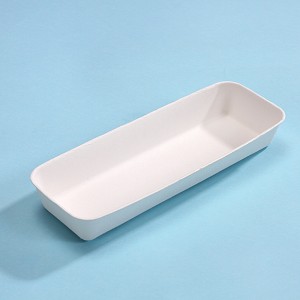 Disposable Compostable Biodegradable Sugarcane Injection Tray Medical Tray