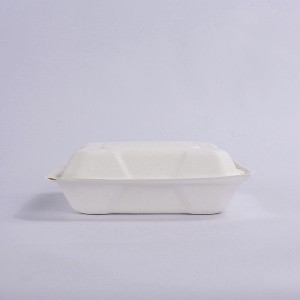Cheap PriceList for Food Containers - ZZ Biodegradable 8X8 Take Out Hinged Clamshell 200 Pcs. Microwaveable, Disposable Takeout Box to Carry Meals To Go. Great for Restaurant Carryout or Party Take Home Boxes – ZHONGSHENG