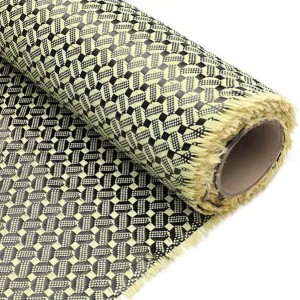 Best Quality Carbon Aramid Hybrid Fiber Fabric