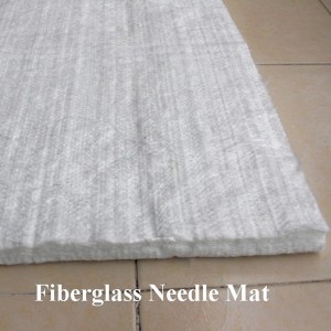E glass heat resistant fiberglass reinforcement needle mat