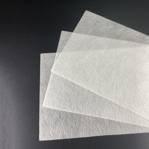 A grade hand lay up Fiberglass Stitched Surfacing Tissue Mat
