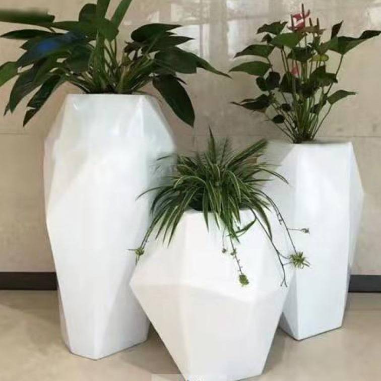 High reputation FRP flower Box - FRP flower pot  – Beihai Fiberglass