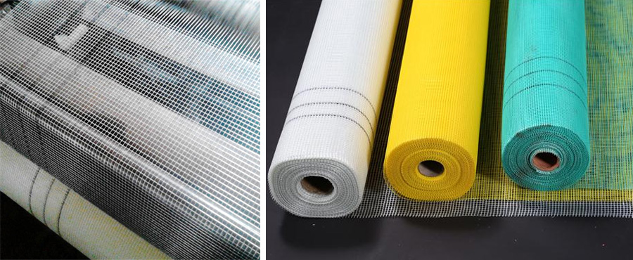 Are all mesh fabrics made of fiberglass?