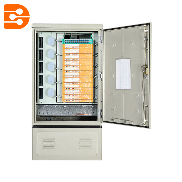 576 Cores SMC Fiber Optic Cross Connect Cabinet for ODN Network