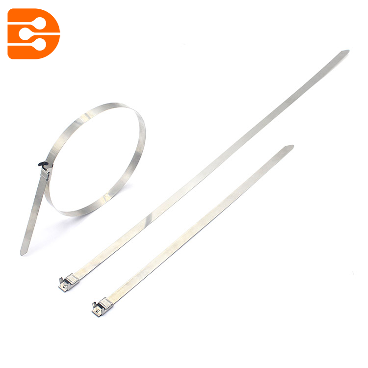 Well Edging Stainless Steel Wing Lock Cable Tie for Easy Clamping