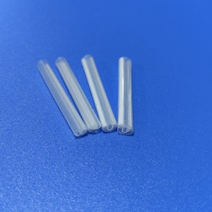 Ribbon Fiber Optic Fusion Splicing Protection Sleeve ជាមួយនឹងដំបងកញ្ចក់មួយក្នុង 12 ស្នូល