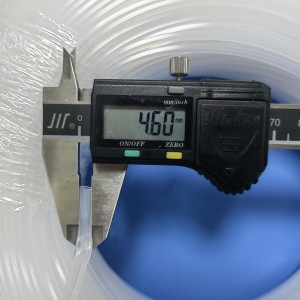 Tube de protection à fibre optique nue avec 4,6 × 2,5 mm