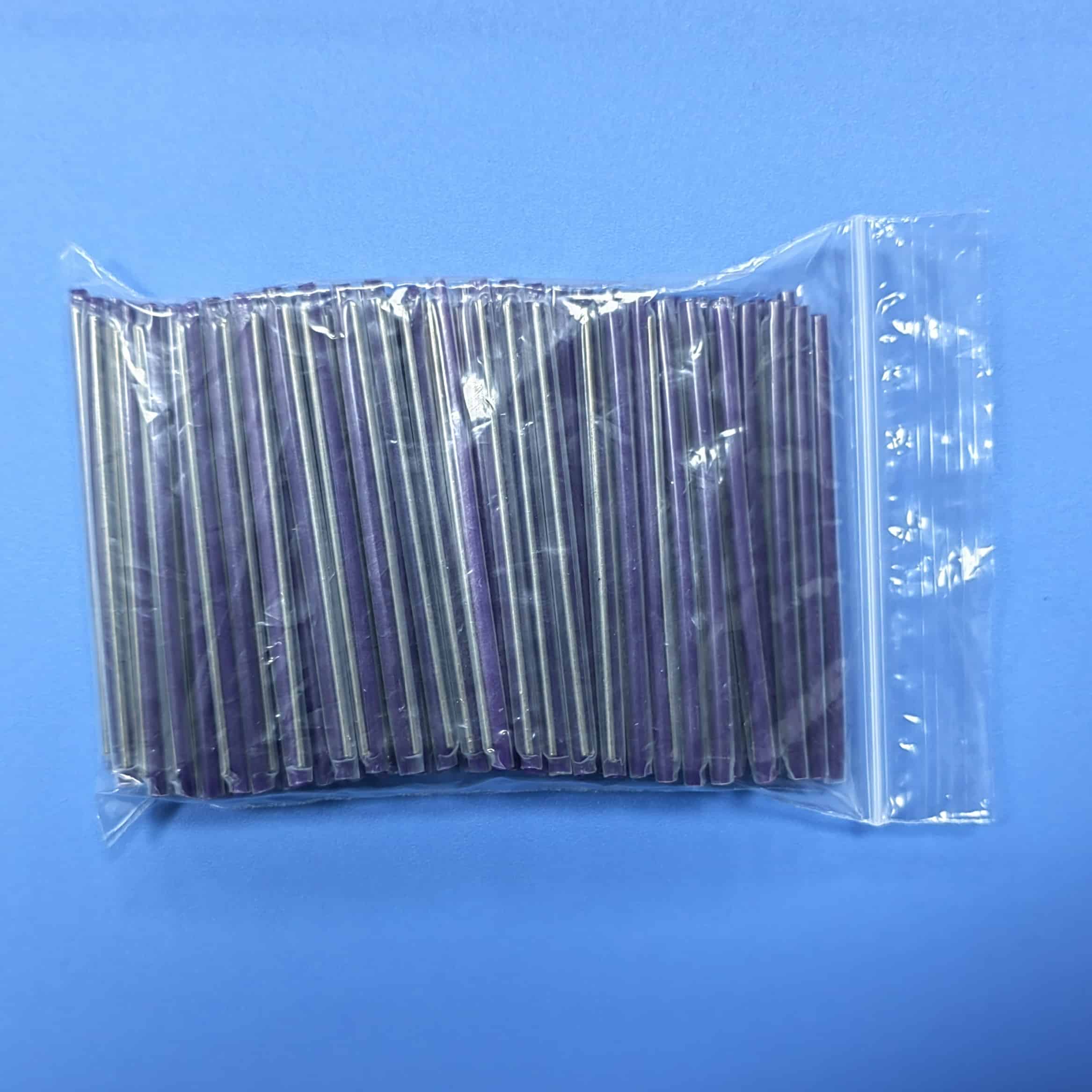 Fiber Optic Splice Sleeve in Purple with 304SS