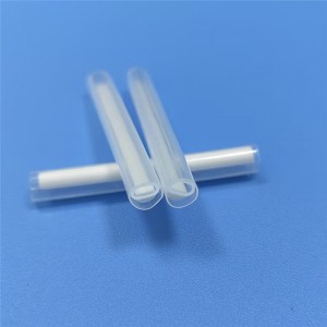 Ribbon Fiber Optic Fusion Splicing Protection Sleeve miaraka amin'ny Single Ceramic 12 Core