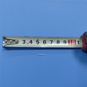 Super Micro Fiber Optic Sleeve Sleeve with Steel Abere ni 0.4mm Diamita 11mm Gigun