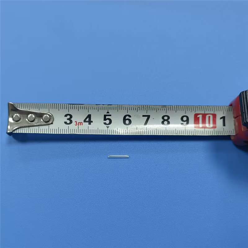 Super Micro Fiber Optic Splice Sleeve nwere agịga igwe na 0.4mm Dayameta 11mm Ogologo