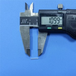 Super Micro Fiber Optic Splice lima ma nila uamea ile 0.4mm Diamita 11mm Umi.