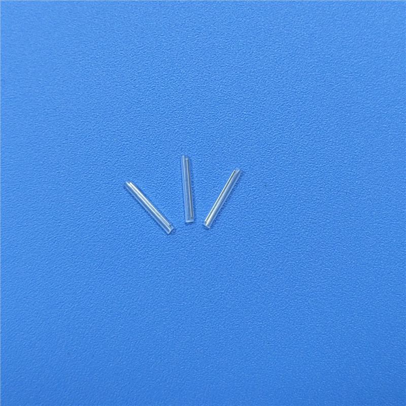 Super-Micro-Glasfaser-Spleißhülse mit Stahlnadel in 0,4 mm Durchmesser und 11 mm Länge